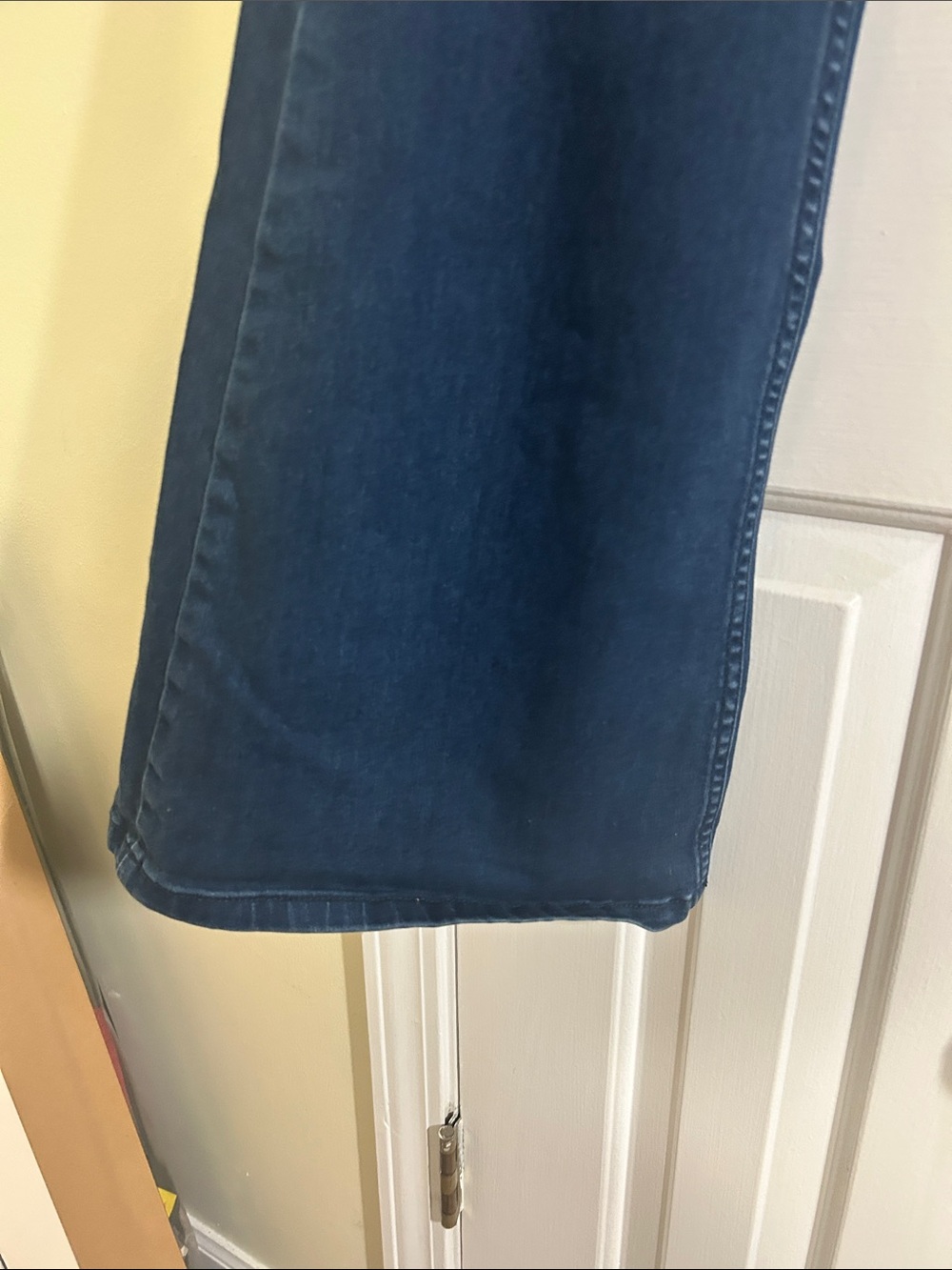 Free People Penny Dark Blue Flare Women’s Jeans, Size 31 (12) - Picture 4 of 9